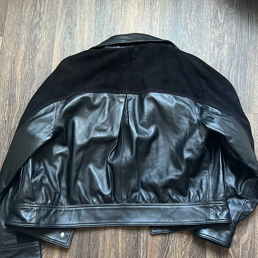 ✨HP✨ Song of Style Davi Leather Jacket - Picture 3 of 10